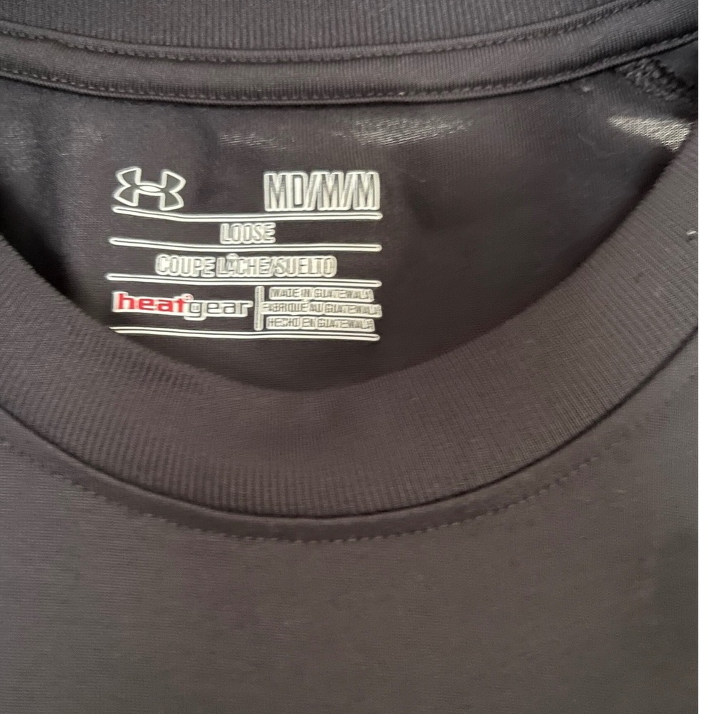 Chicago White Sox HeatGear Shirt Under Armour‎ Mens Medium Black MLB Performance - Picture 3 of 6
